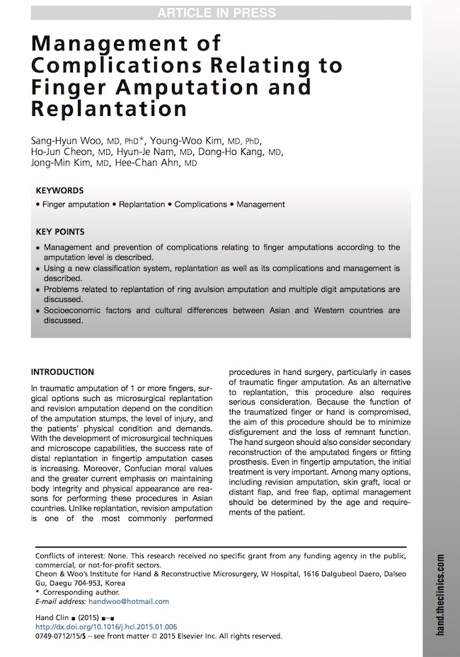 2. Management of Coplications Relating to Finger Amputation and Replantatation.jpg